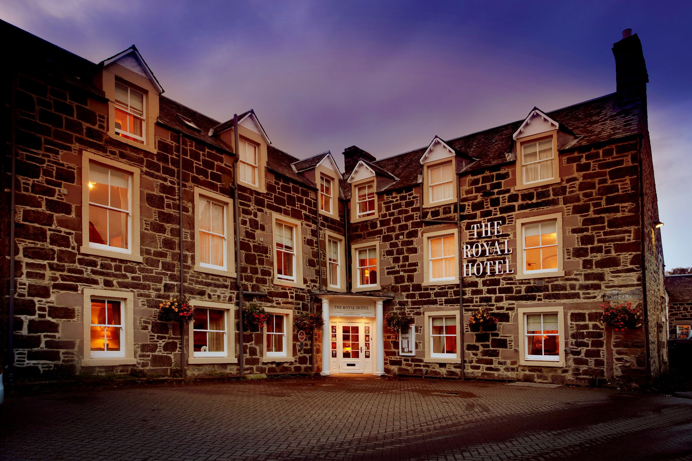 The Royal Hotel Main Facade